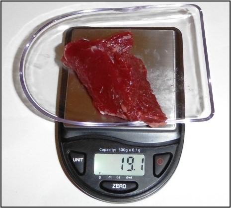 10-11.5 grams wild boars and solipeds