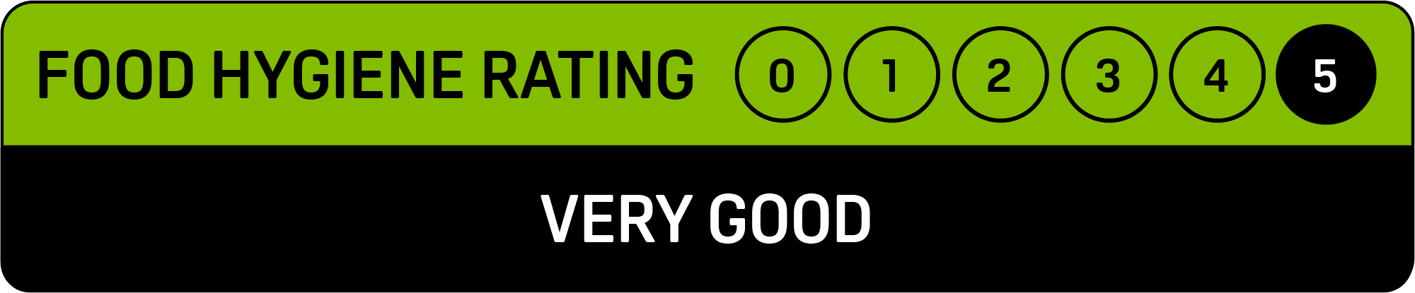 Food Hygiene Rating 5 - Very good (version 2)