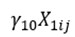 y10x1ij formula