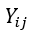Symbol Yij